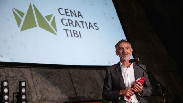 Ceny Gratias Tibi 2020 - Karel Strachota, ředitel Jednoho světa na školách (foto Jožo Rabara)