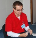 Josef Valter, právník a předseda sdružení Děti bez hranic na pražské RVVZ 2010