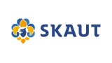 Junák - český skaut má nové logo, autorem je výtvarník Lumír Kajnar (horizontální varianta)