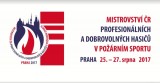 Mistrovství České republiky profesionálních a dobrovolných hasičů v požárním sportu 2017 se koná v Praze