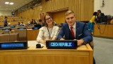 Mladí delegáti do OSN Petra Sýkorová a David Ulvr